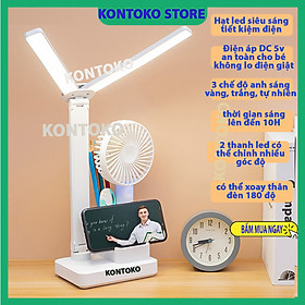 Mua Đèn học chống cận tích điện dùng pin sạc 3 chế độ ánh sáng công tắc cảm biến