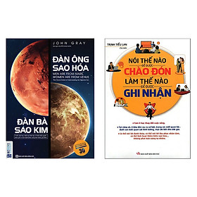 Hình ảnh Combo Sách đàn ông sao hoả đàn bà sao kim - Nói thế nào để được chào đón làm thế nào để được ghi nhận (Tặng ngẫu nhiên 1 cuốn truyện song ngữ bìa mềm trong 4 cuốn)