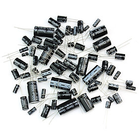 Tụ Điện Điện Phân Thường Dùng 25 Giá Trị (1-2200uF) (125 Cái)
