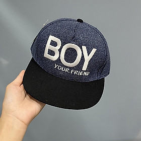 Mũ cho bé (3 đến 6 tuổi), nón trẻ em HIPHOP SNAPBACK BOYS cho bé vải mịn cao cấp thời trang (Ảnh thật)