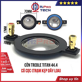 Mua Côn Loa Treble 450  Coil Loa Treble 44.4  Mâm Coil 70Mm  Màng Titan Bạc (1 Chiếc)  Thay Thế Côn Tép Titan-H2Pro Tech