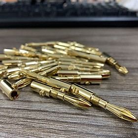 Mua 1 JACK loa bắp chuối siêu đẹp đồng chuẩn mạ vàng  cam kết hàng loại 1