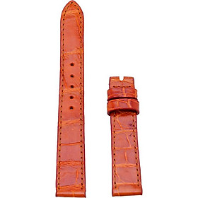 Dây Đồng Hồ Da Cá Sấu Size Nhỏ Huy Hoàng HT8228 - Vàng