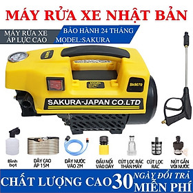 Mua Máy phun xịt rửa áp lực cao sakura- Chính hãng