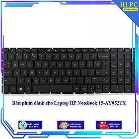 Bàn phím dành cho Laptop HP Notebook 15-AY052TX  - Hàng Nhập Khẩu