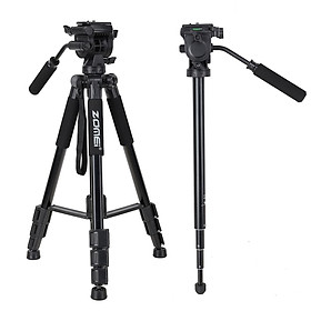 Mua ZOMEI Q310 Tripod Hợp Kim Nhôm Chân Máy Ảnh Máy Quay Phim Chuyên Nghiệp Chống Rung Kéo Dài 170cm Tối Đa Tải Trọng 10Kg