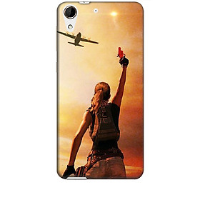 Ốp lưng dành cho điện thoại HTC 728 hinh PUBG Mẫu 06