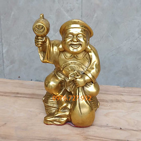 Tượng thần tài nhật bản cao 25cm, tượng thần tài Mahakala, đại hắc thiên