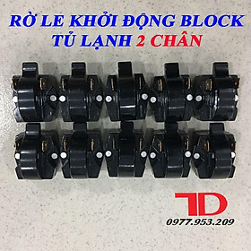 COMBO 10 RỜ LE KHỞI ĐỘNG BLOCK TỦ LẠNH 2 CHÂN HÀNG TỐT