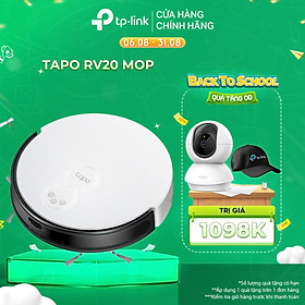 Robot hút bụi và lau nhà tp-link tapo rv20 mop / rv20 mop plus điều hướng lidar magslim - hàng chính hãng