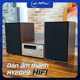 Mua Loa dàn nghe nhạc HY2022 mini sang trọng âm thanh HIFI. Chuyên sử dung cho các không gian trung bình  phòng khách nhỏ...