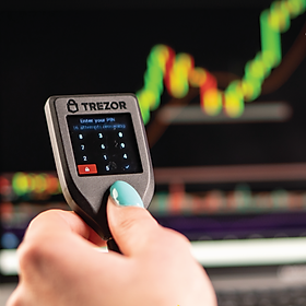 Mua Ví lạnh TREZOR T - hàng nhập khẩu Cộng hòa Séc