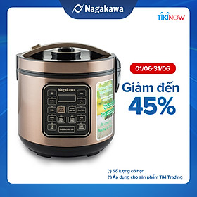 Nồi Cơm Tách Đường Nagakawa NAG0120 (1.8L) - Hàng Chính Hãng
