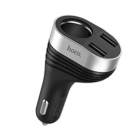 Mua Cốc sạc Cho oto 2 cổng -2.4A Có Đèn Led Hiển Thị Hoco Z29 - Chính Hãng