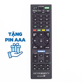 Remote điều khiển cho smart TV Sony loại ngắn tặng kèm pin
