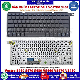 Mua (KEYBOARD) BÀN PHÍM LAPTOP DELL VOSTRO 5460 dùng cho Vostro 5460 5470 5480 V5460 V5470 V5480