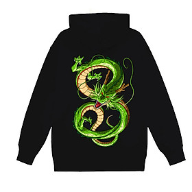 Hoodie unisex hình Rồng Thần manga 7 viên ngọc rồng Dragon Balls áo khoác