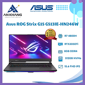 Mua Laptop Asus ROG Strix G153 G513IE-HN246W (Ryzen 7 4800H | 8GB | 512GB | RTX 3050Ti 4GB | 15.6-inch FHD 144Hz | Win 11 | Xám) - Hàng Chính Hãng - Bảo Hành 12 Tháng