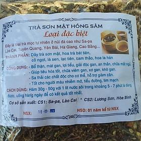 1kg Trà sơn mật hồng sâm LOẠI ĐẶC BIỆT giải độc mát gan