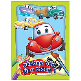 Tô Màu Phương Tiện Giao Thông - Tập 1 (Tái Bản)