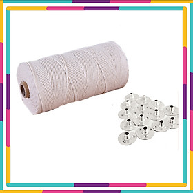 Combo bấc nến cotton và đế kẹp dùng làm nến thơm cao cấp, tặng mẫu thử tinh dầu Kobi