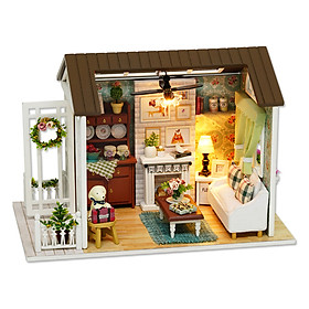 Mô Hình Mô Phỏng Nhà Gỗ Cho Bé Gái DIY