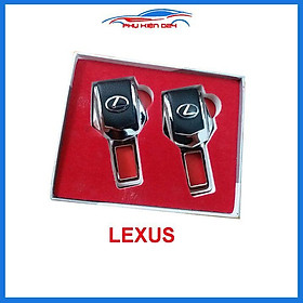 Chốt khóa dây an toàn ô tô đầy đủ logo theo hãng xe (giá/1 chiếc)