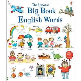 Usborne Big Book of English Words (1000 Words with Pictures)