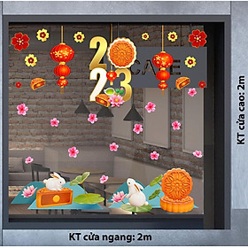 Mua DECAL TRANG TRÍ TRUNG THU 2023  COMBO SỐ 47