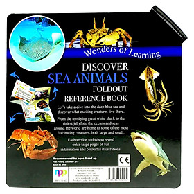 Wonder Of Learning - Discover Sea Animals Foldout Reference Book