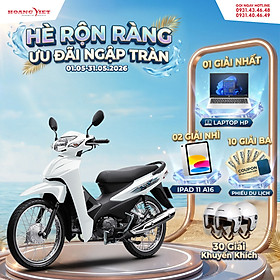 Xe Máy Honda Wave Alpha 2024 Phiên Bản Tiêu Chuẩn