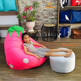Mua Ghế Lười Home Dream Strawberry Medium Micro
