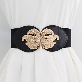 Thắt lưng nữ bản to dây nịt đai váy nữ họa tiết là dừa thời trang KOrea Hàng nhập Kích thước 6cm dona2022120106