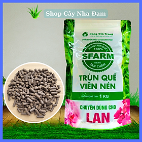 Mua Phân Trùn Quế Viên Nén Tan Chậm Cho Hoa Lan  Hoa Hồng  Mai Vàng  Cây Cảnh  Rau Màu  Cây Ăn Trái  Bon Sai (1Kg)