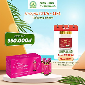 Combo 3 Nước Uống Bổ Sung Bảo Xuân Skin Collagen Hồng Sâm giúp hạn chế lão hóa, tăng đàn hồi cho da, làm sáng đẹp da Hộp 10 Lọ x50ml