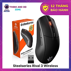 Mua Chuột gaming không dây Steelseries Rival 3 Wireless - Hàng chính hãng