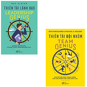 Combo Thiên Tài Lãnh Đạo + Thiên Tài Đội Nhóm Team Genius