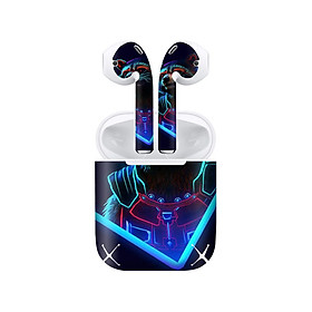 Mua Miếng dán skin chống bẩn cho tai nghe AirPods in hình siêu anh hùng - SAH0023 (bản không dây 1 và 2