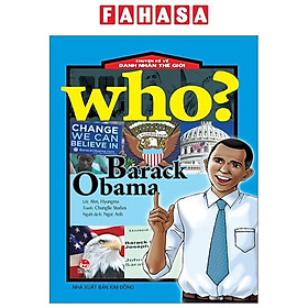 Who? Chuyện Kể Về Danh Nhân Thế Giới - Barack Obama (Tái Bản 2023)