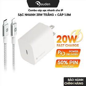 Combo sạc nhanh Mophie Power Delivery 20W/30W/45W/67W/120W Essential cho điện thoại iPhone, bảo hành 24 tháng - Hàng chính hãng
