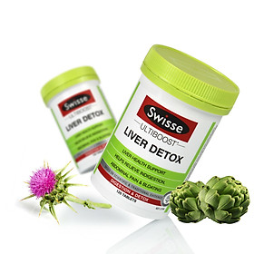 Hình ảnh Thực Phẩm Chức Năng  Viên Uống Bổ Gan, Thải Độc Gan Swisse Liver Detox Úc (120 Viên)