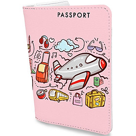 Bao Da Hộ Chiếu Và Phụ Kiện Cute - Đa Năng Tiện Lợi - Ví Đựng Passport Du Lịch Stormbreaker - Passport Cover - PPT141