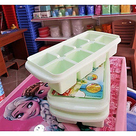 Mua Set 3 Khay Làm Đá Có Nắp Nhựa Việt Nhật (Loại 8 Viên)