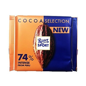 Ritter sport - Sôcôla cacao 74% 100g