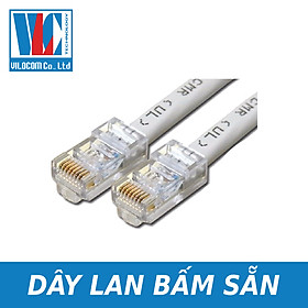 Cáp mạng LAN RJ45 bấm sẵn 2 đầu dài 1 mét
