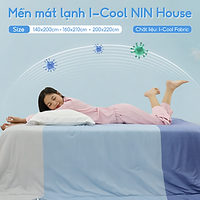 Mua  CHĂN HÈ MÁT LẠNH  Mền lạnh I Cool Advance NIN House NM8034 1m6x2m1 | Chăn chần bông Ice Silk lạnh như tencel