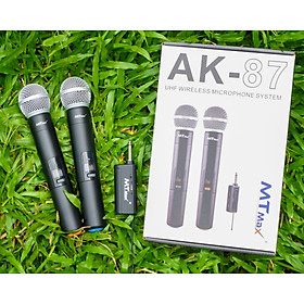 Mua Micro không dây karaoke MTMAX AK-87 bắt sóng nhạy hát cực nhẹ