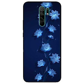 Ốp lưng dành cho Xiaomi Redmi 9 - Redmi 9A - mẫu Sen Xanhh