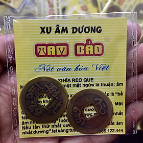 Mua XU XIN ĐÀI ÂM DƯƠNG 1 cặp 2 đồng  Cách xin đài âm dương