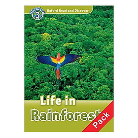 Oxford Read and Discover 3: Life In Rainforests Audio CD Pack
